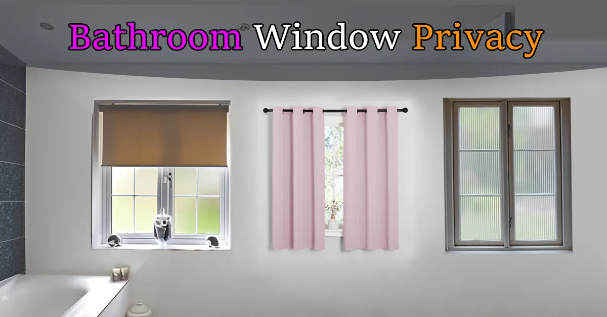Bathroom Window Privacy