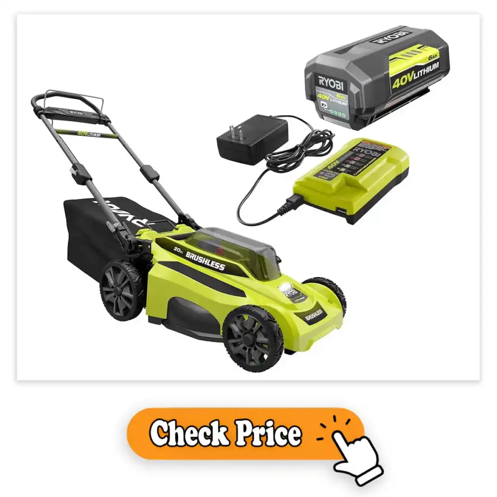 Battery Life of Ryobi 40V Lawn Mower