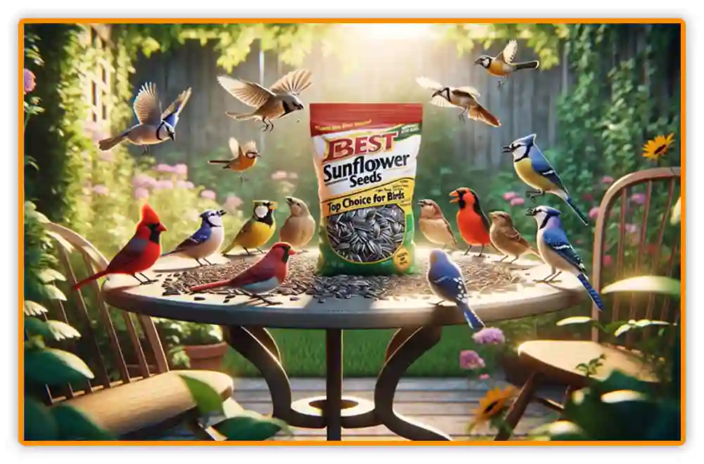 Best Sunflower Seeds for Birds