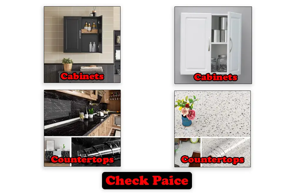 Cabinets and countertops for kitchen renovations