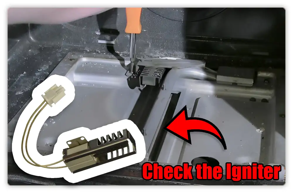 Check the Igniter if Samsung Gas Oven Not Heating Check the Igniter if Samsung Gas Oven Not Heating