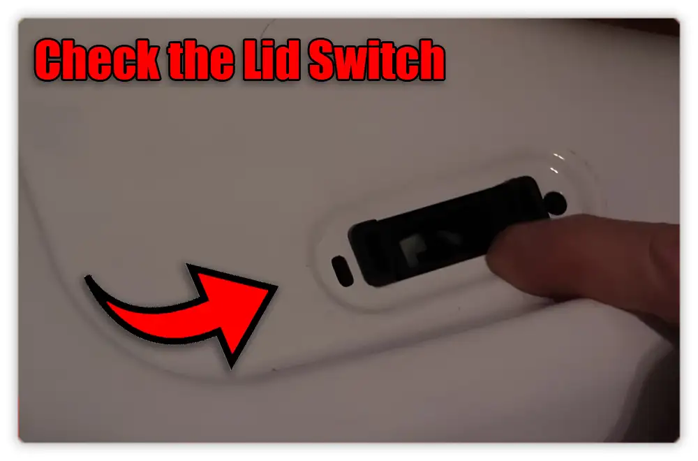 Check the Lid Switch for GE Washer Not Draining Check the Lid Switch for GE Washer Not Draining