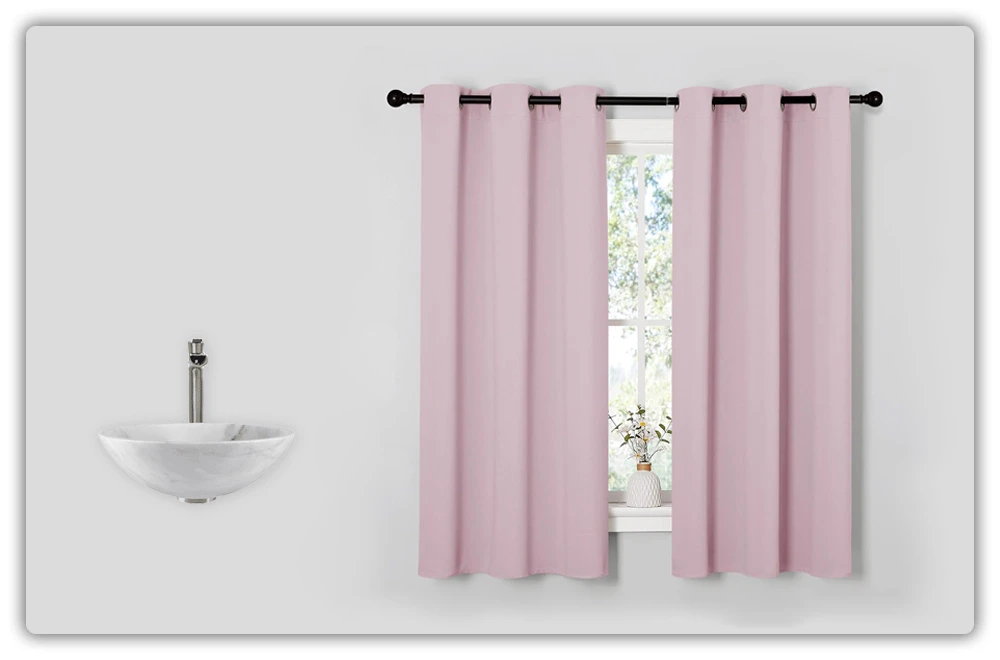 Curtains for Bathroom Window Privacy