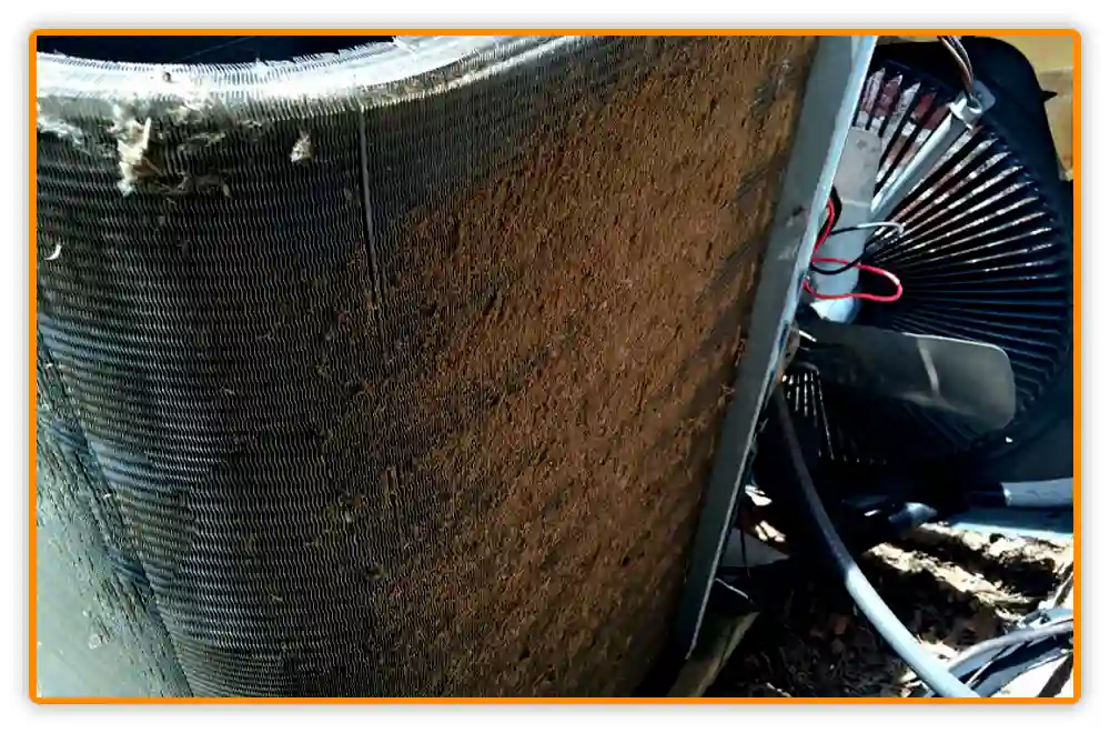 Dirty Condenser Dirty Condenser of AC