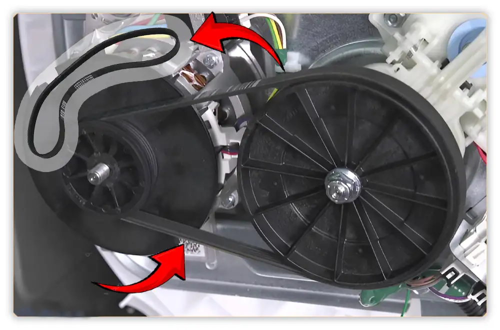 Drive Belt Issue for GE Washer Not Spinning Drive Belt Issue for GE Washer Not Spinning