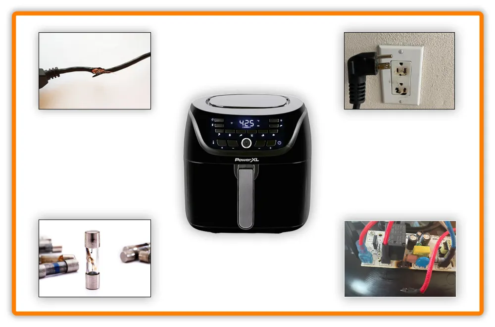 Electrical Problems of Power Xl Air Fryer