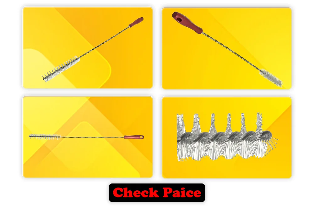 Fryer Brush With Rigid Plastic Bristles