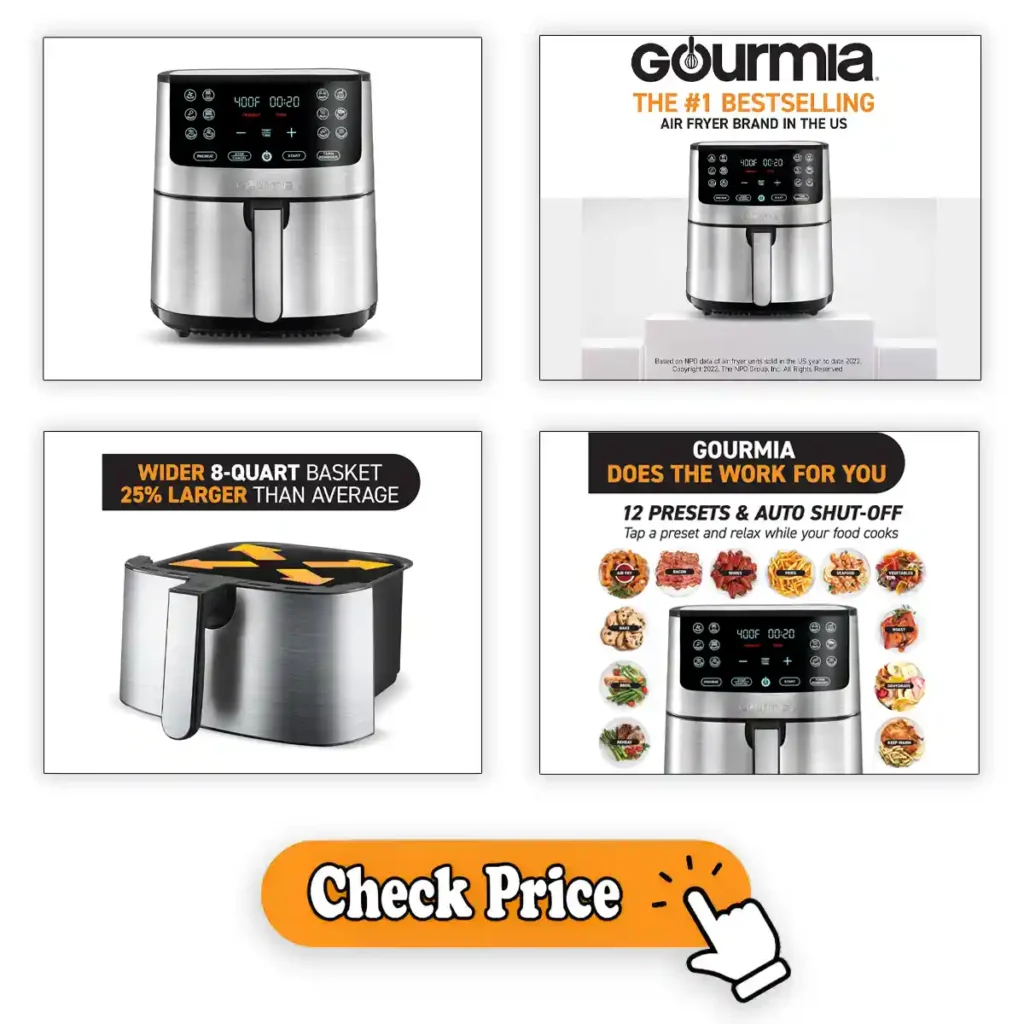 Gourmia GAF838 Air Fryer