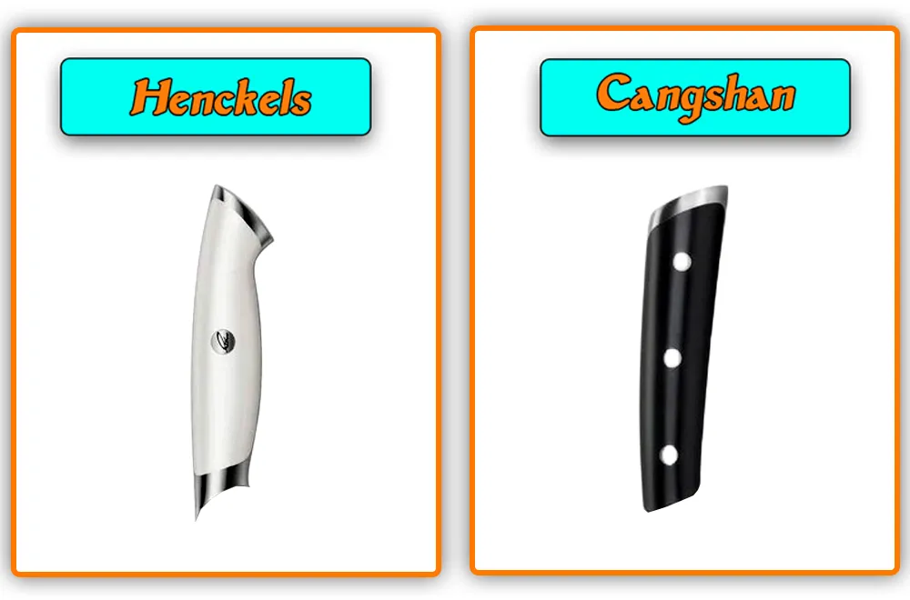 Handle Material Cangshan vs Henckels Handle Material Cangshan vs Henckels