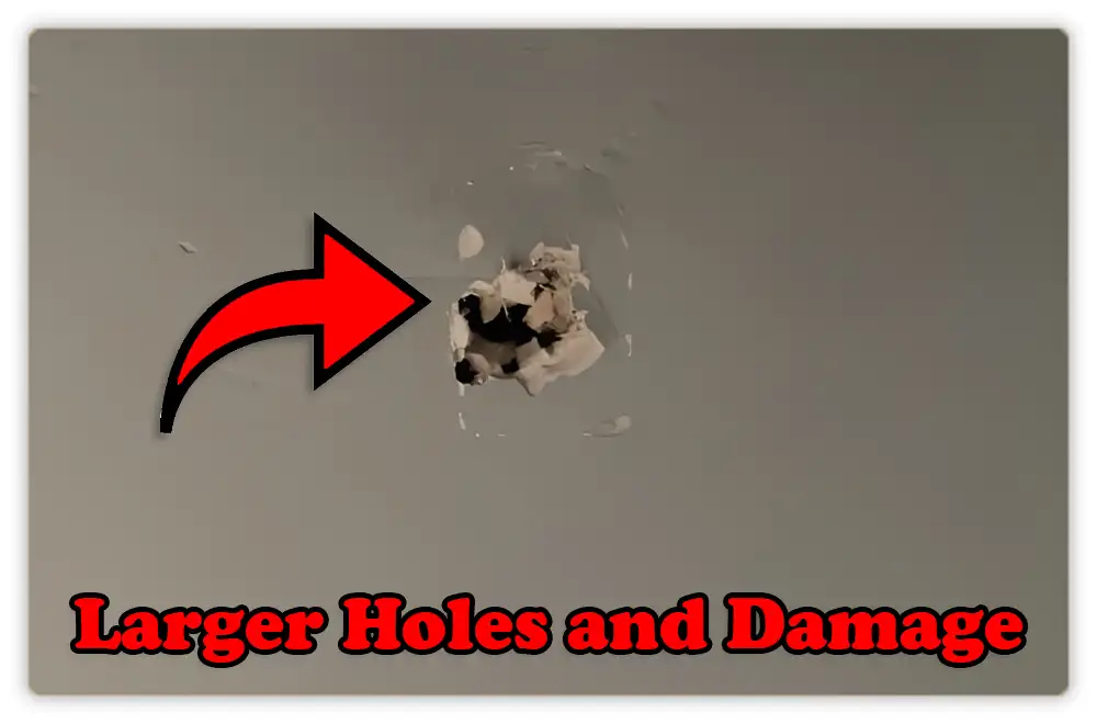 Larger Holes and Damage Repair for Drywall