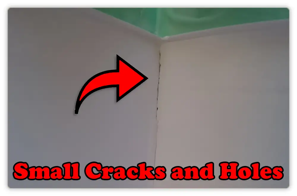 Small Cracks and Holes Repair for Drywall