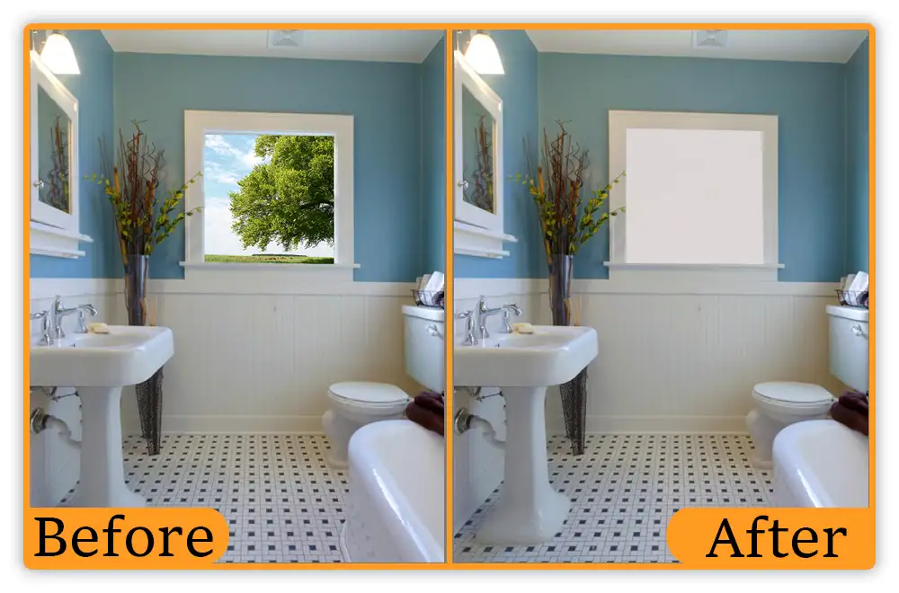 Smart Glass for Bathroom Window Privacy
