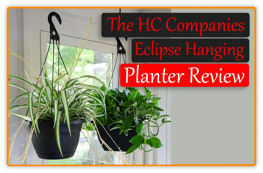 The HC Companies Eclipse Hanging Planter 1 The HC Companies Eclipse Hanging Planter