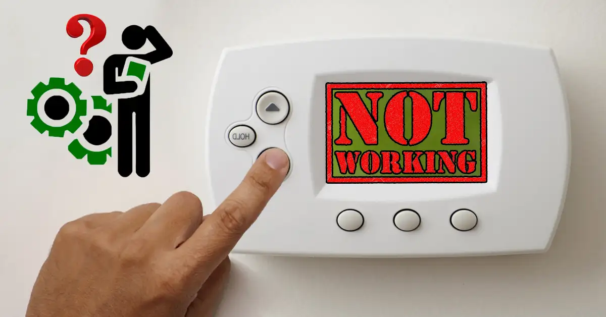 Thermostat is Blank and AC Not Working