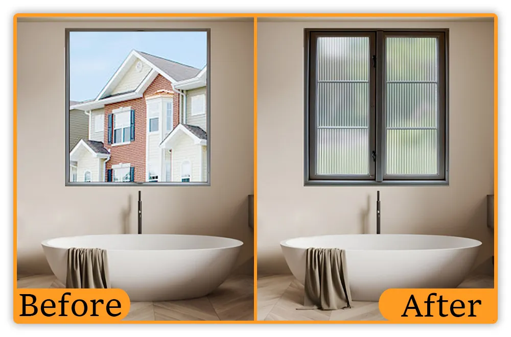 Window films for Bathroom Window Privacy